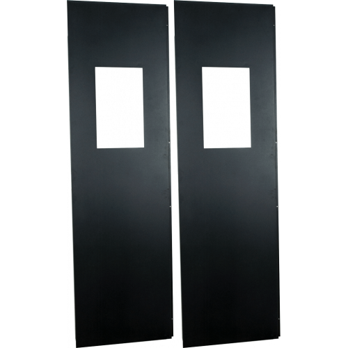 End of row containment cap panels kit